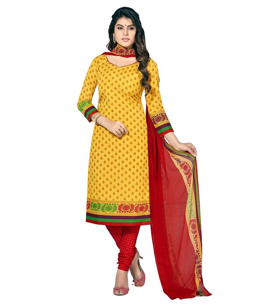 salwar top material