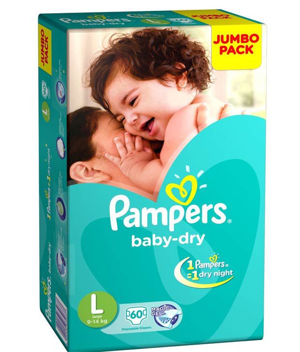 pampers diapers l size