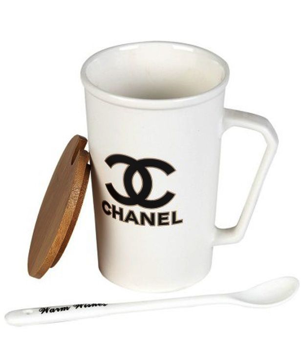 Scoria White Coffee Mug With Wooden Lid Online At Best Price In Scoria White Coffee Mug With Wooden Lid