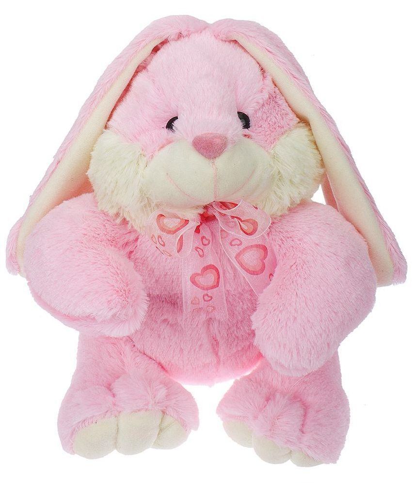 pink bunny soft toy
