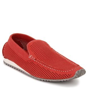 steve madden red loafers