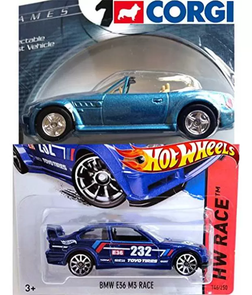 Hot Wheels BMW E36 M3 Race 146/250, Blue