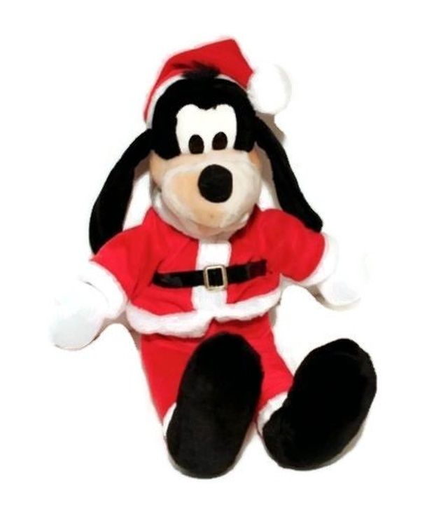 santa goofy plush