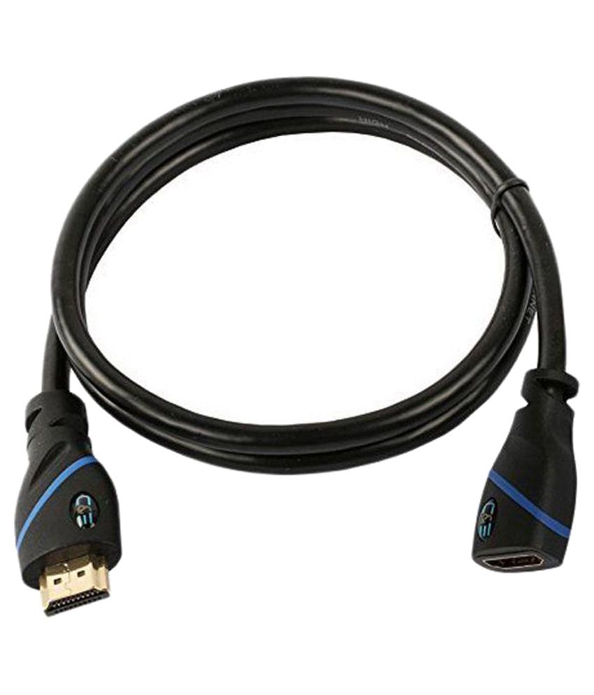 Anu Black HDMI Cable Buy Anu Black HDMI Cable Online at Low Price in
