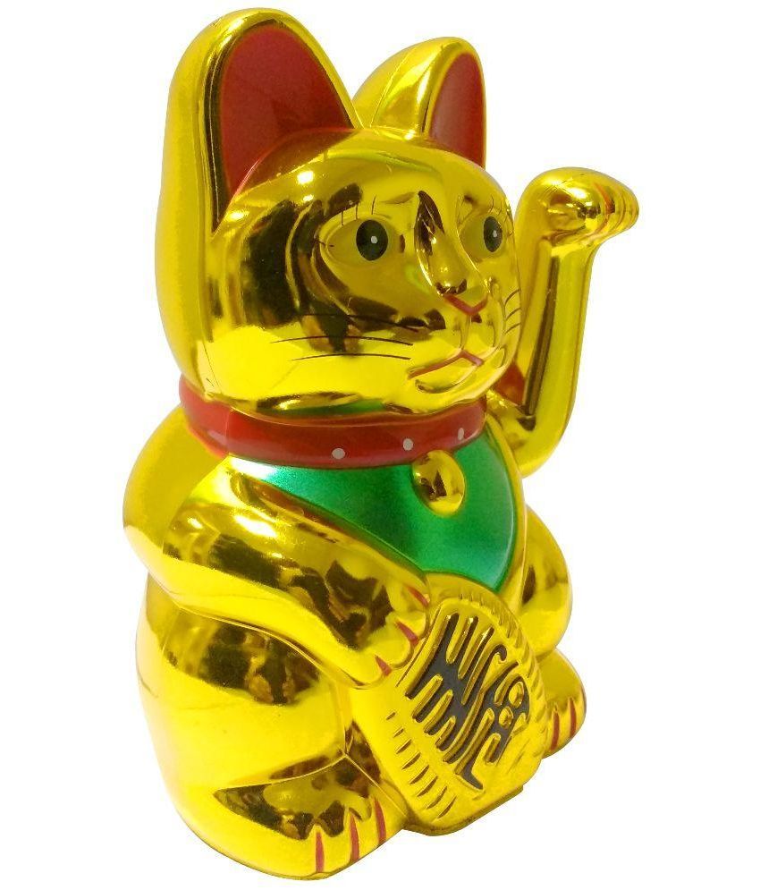  Happy  Starstell Golden Plastic Electric Waving Feng  Shui  