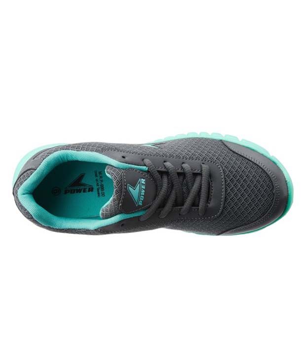 power grey running shoes for men