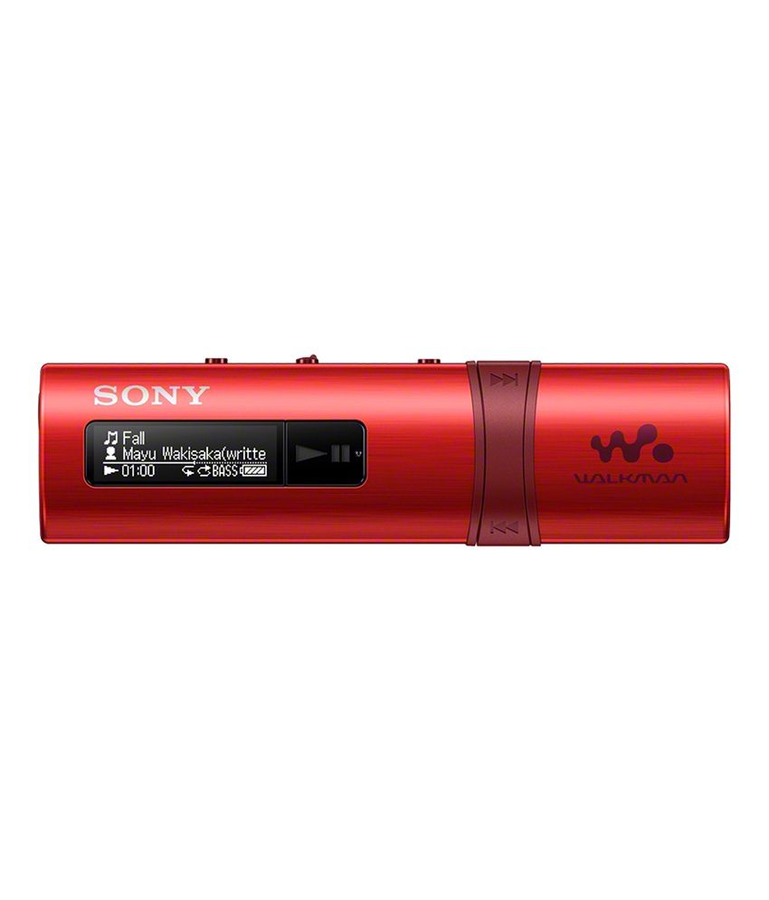    			Sony NWZ-B183F/R 4GB MP3 Walkman Player - Red