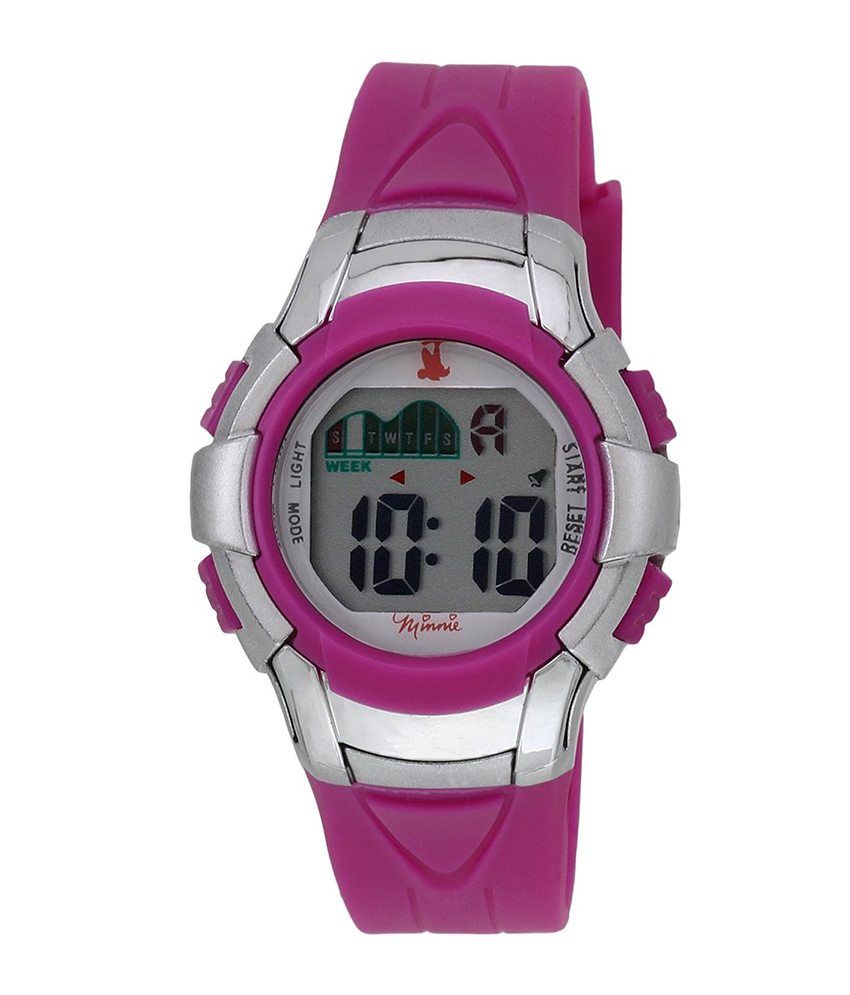minnie mouse digital watch