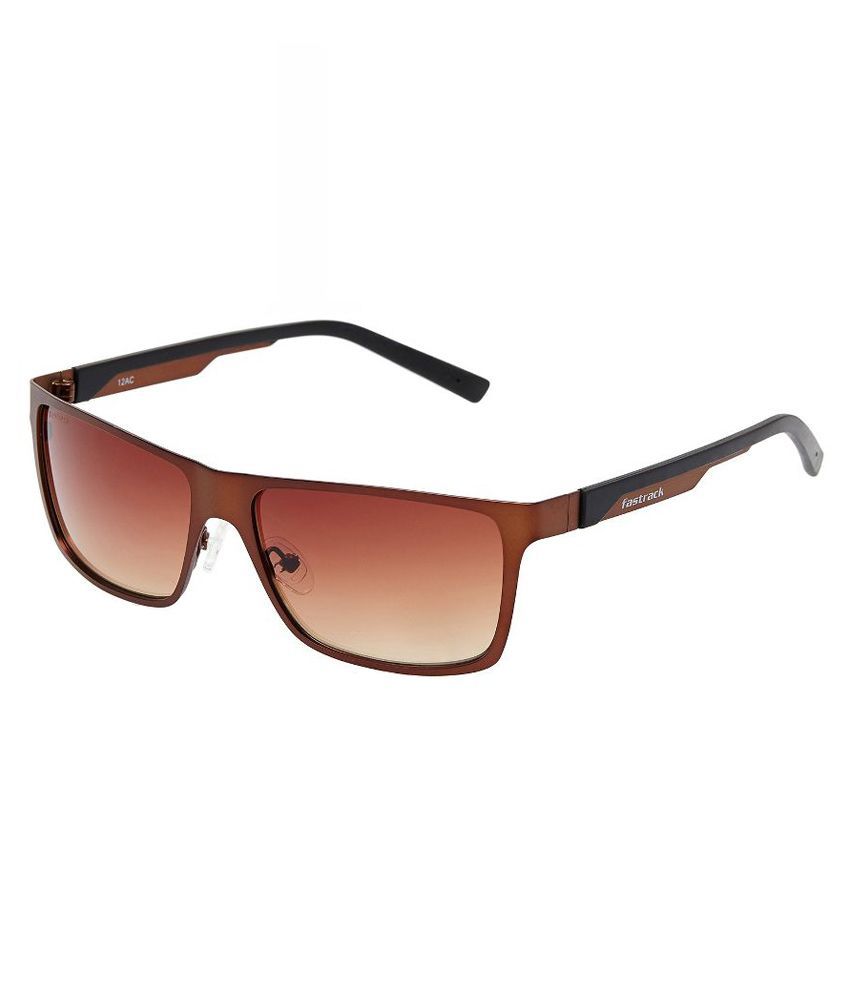 Fastrack Brown Square Sunglasses M144br2 Buy Fastrack Brown Square Sunglasses 