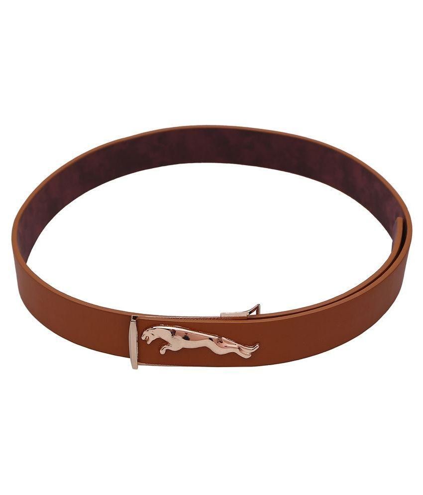 Shree Hari Brown Leather Reversible Belt for Men: Buy Online at Low ...