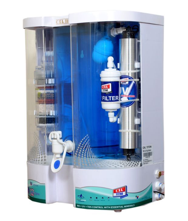 CXL Titon 12 Stage RO + UV+ UF + Alkaline + Nano Silver + TDS