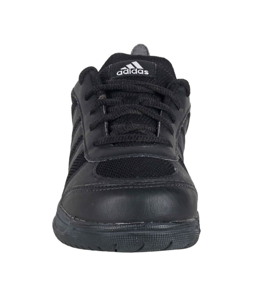 black adidas grade school