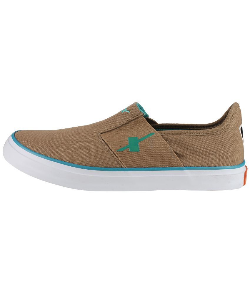 light brown canvas shoes