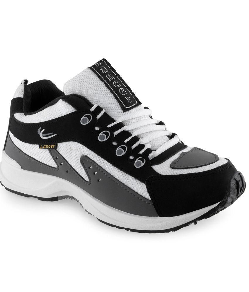 Lancer Black Running Shoes - Buy Lancer Black Running Shoes Online at ...