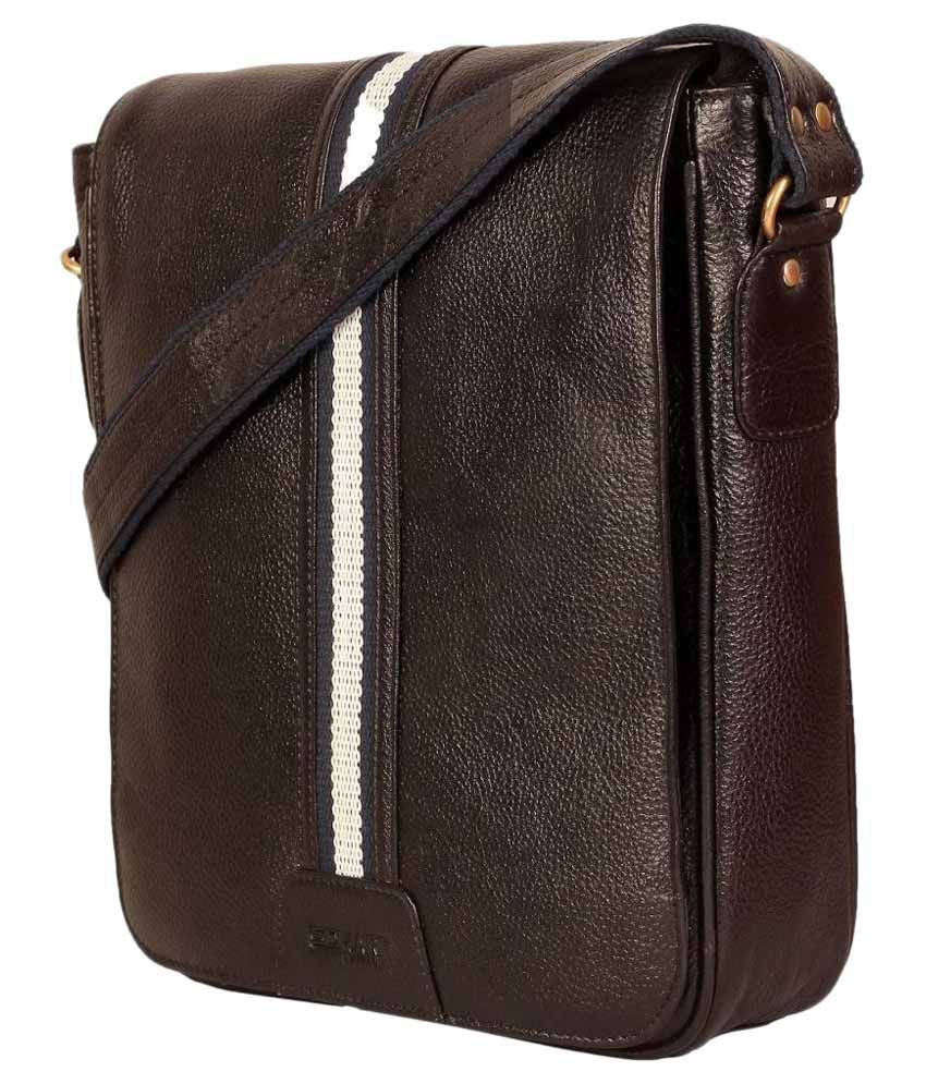 hub leather office bags