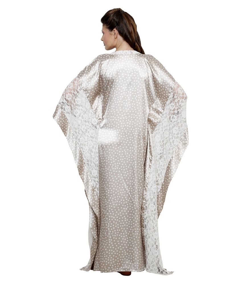kaftan kain satin