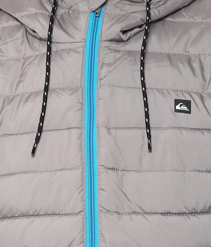 Quiksilver Grey Casual Winter Jacket Buy Quiksilver Grey Casual Winter Jacket Online at Best