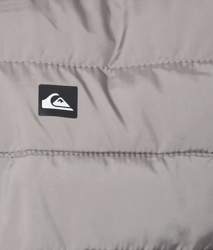 Quiksilver Grey Casual Winter Jacket Buy Quiksilver Grey Casual Winter Jacket Online at Best