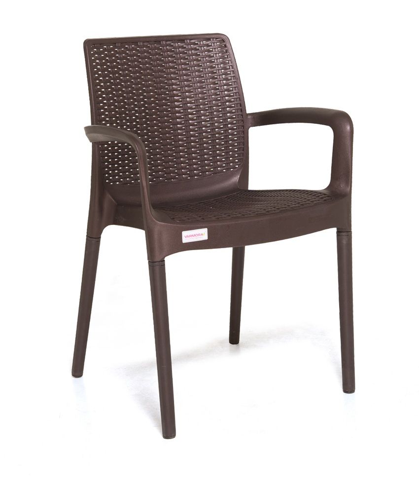 Varmora Designer Chair Set of 4 (Esquire -Brown) - Buy Varmora ... Varmora Designer Chair Set of 4 (Esquire -Brown) - Buy Varmora ...