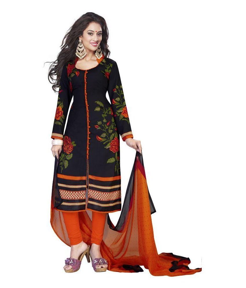 varsha churidar material