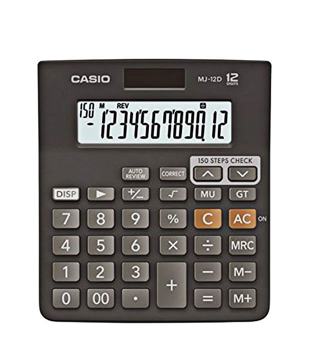 casio mj 120t calculator price