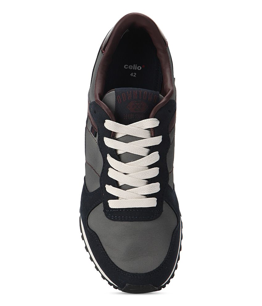 Celio Cyrun Gray Sneaker Casual Shoes - Buy Celio Cyrun Gray Sneaker ...