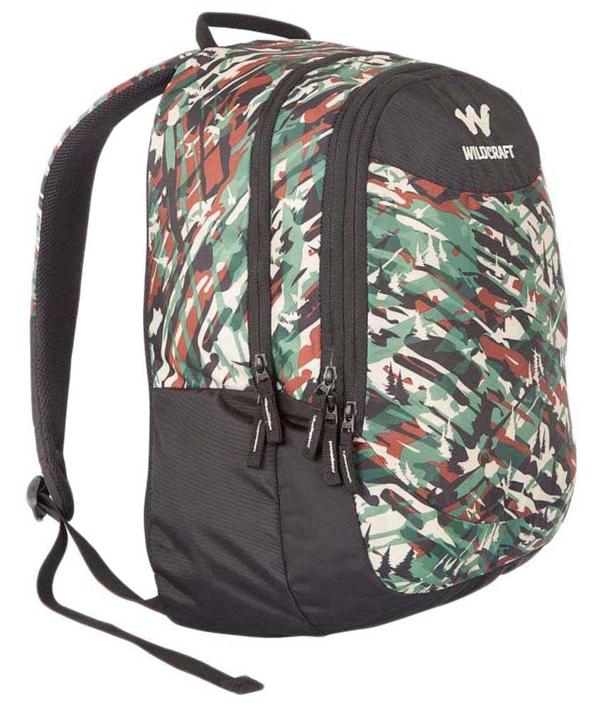 wildcraft camouflage backpack