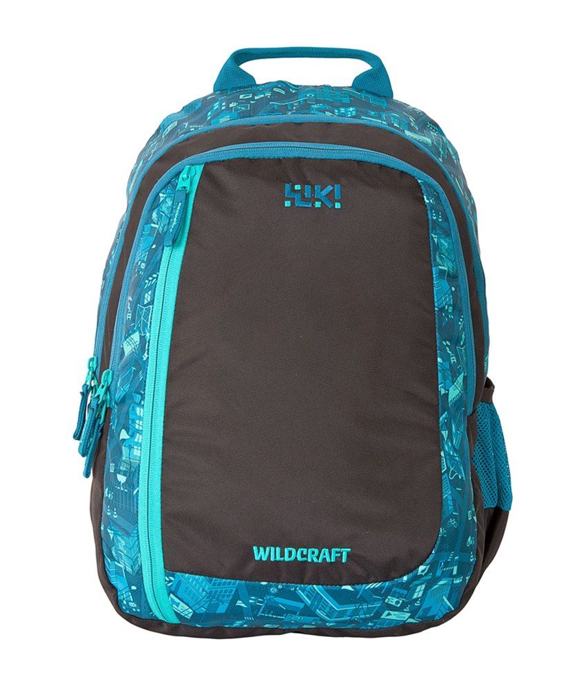 wildcraft blue casual backpack