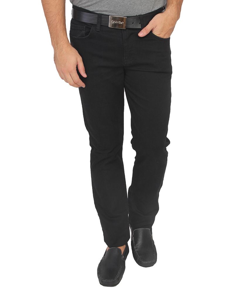 Calvin Klein Jeans Black Skinny Fit Jeans - Buy Calvin Klein Jeans Black Skinny Fit Jeans Online 