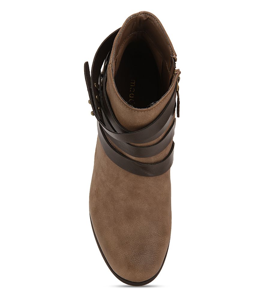 Steve Madden Deluxe Brown Boots Price in India- Buy Steve Madden Deluxe ...