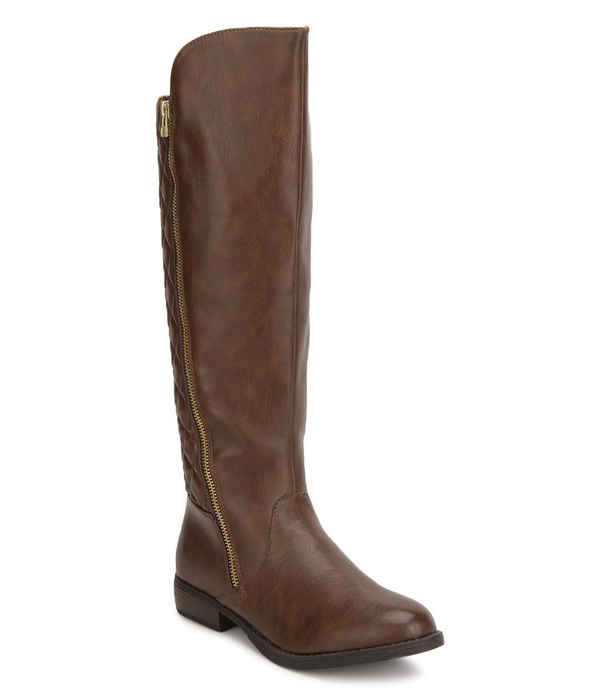 Steve Madden Northy Tan Boots Price in India- Buy Steve Madden Northy ...