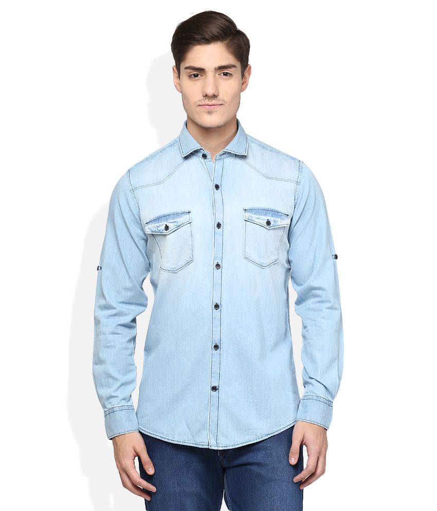 monte carlo jeans shirt