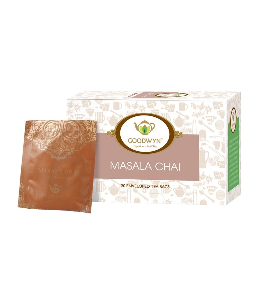 Goodwyn Masala Chai (Masala Tea) 20 Tea Bags Buy Goodwyn Masala Chai