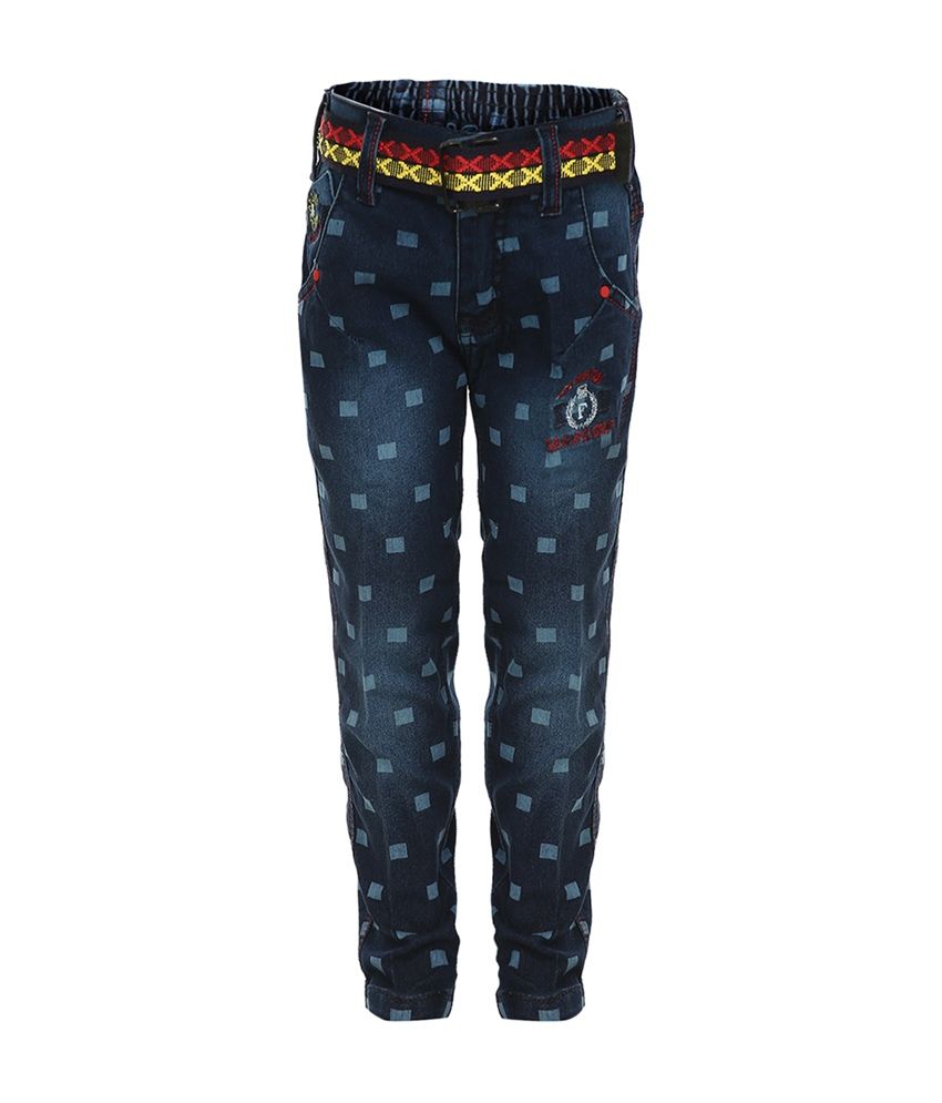 navy blue denim
