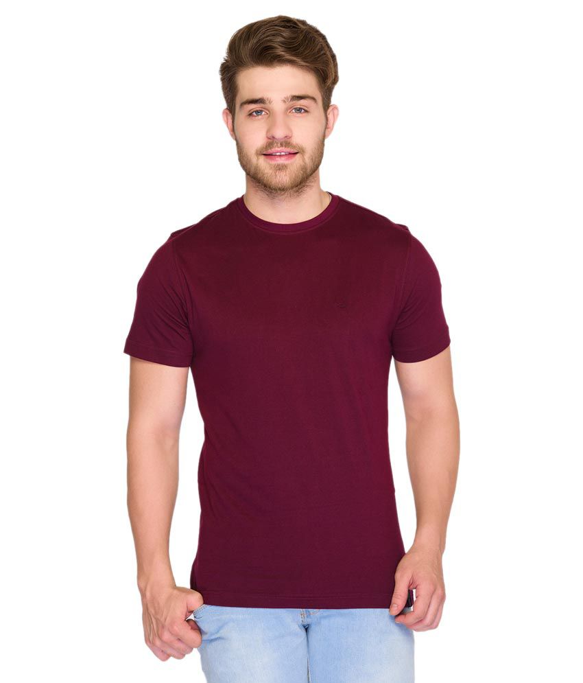 Park Avenue Purple Round T Shirt - Buy Park Avenue Purple Round T Shirt ...