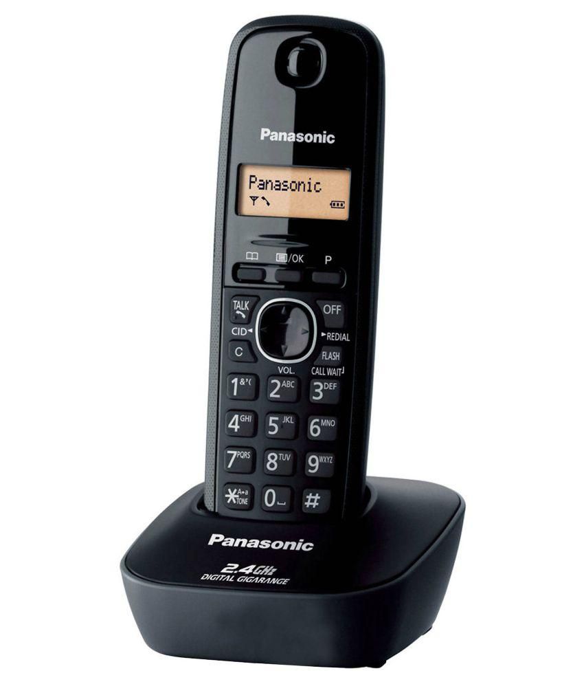     			Panasonic Kx-tg3411sxh Cordless Landline Phone ( Black )