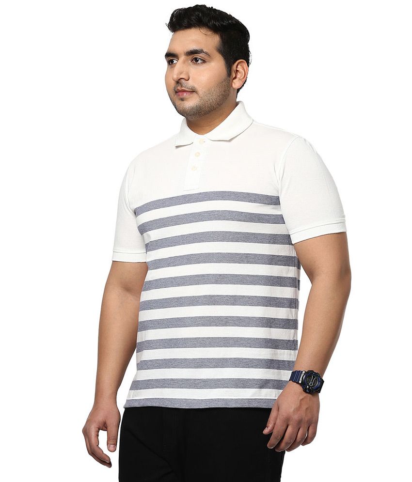 Alto Moda By Pantaloons White Polo Neck 