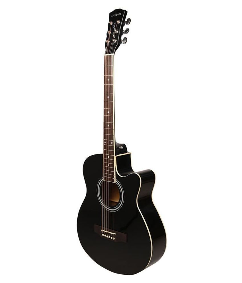 string buy e guitar Kadence Frontier Series inch Acoustic Guitar, 39 Black