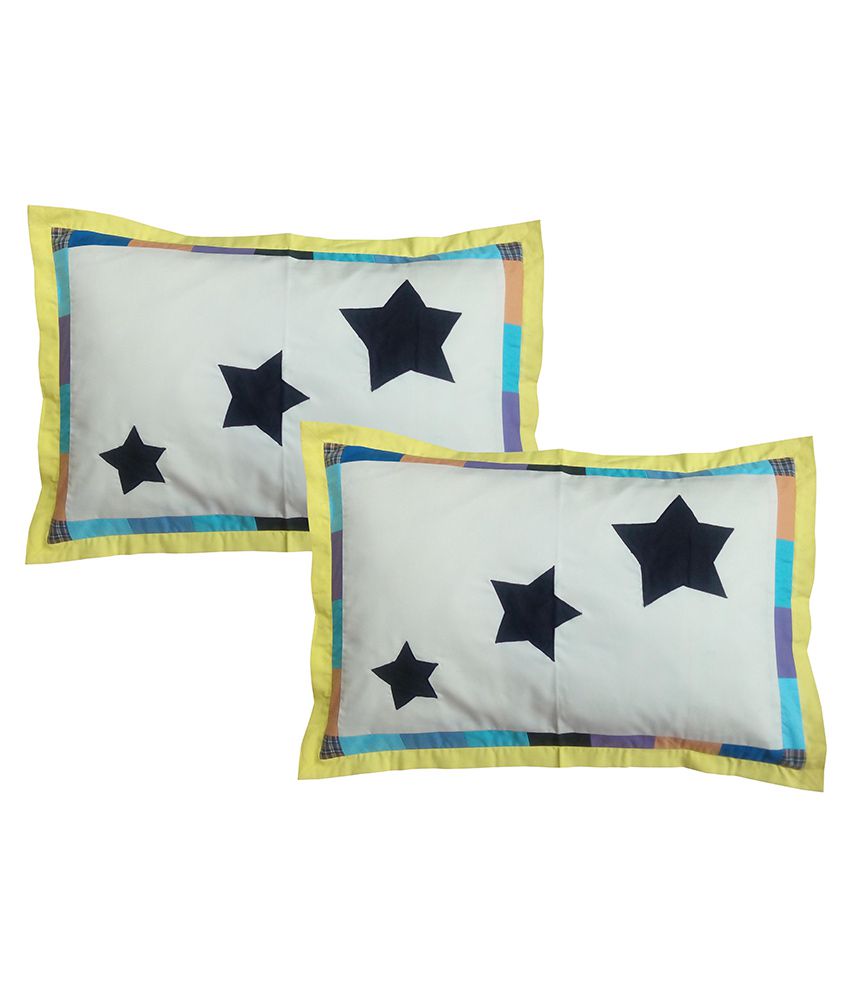     			Hugs'n'Rugs - Regular Multi Others Pillow Covers 60*40 ( Pack of 2 )