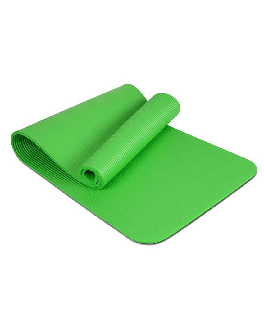 Iris Fitness 8mm Yoga Mat - Green: Buy Online at Best Price on Snapdeal