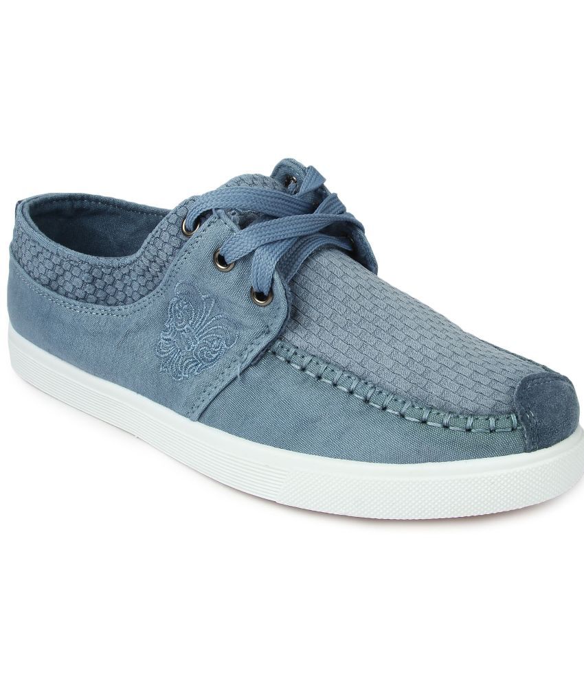 Spunk Blue Sneaker Shoes - Buy Spunk Blue Sneaker Shoes Online at Best ...