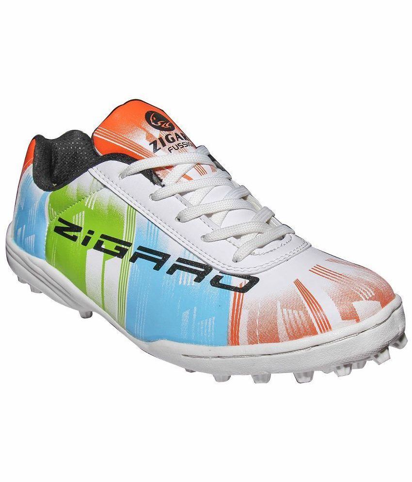 Zigaro Multi Color Cricket Shoes Buy Zigaro Multi Color Cricket Shoes