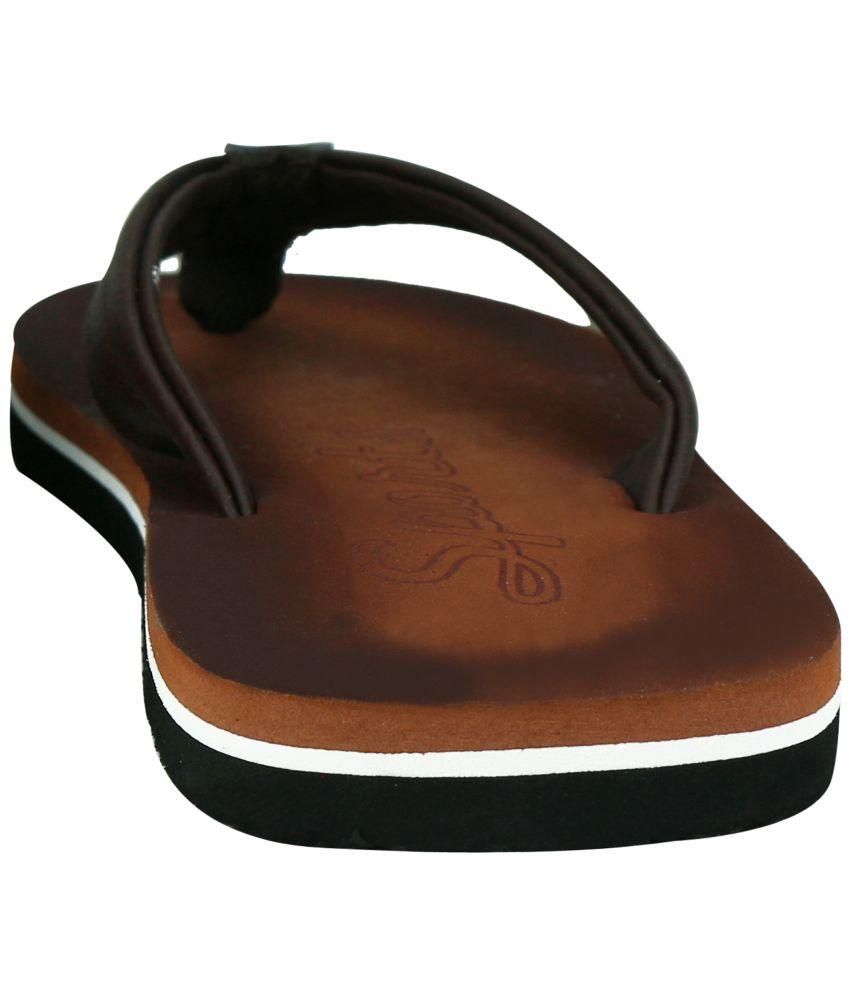 tan flip flops mens