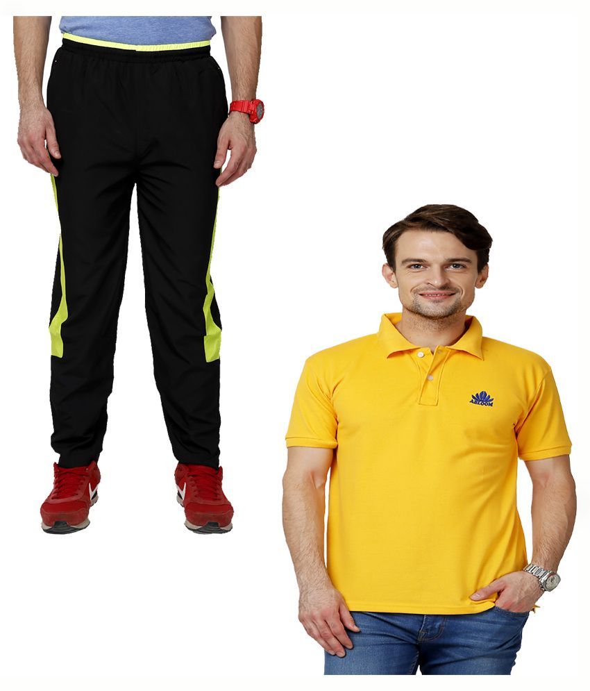 yellow polo shirt big and tall