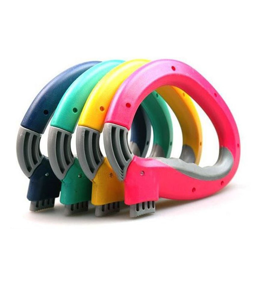 Houzfull Multicolour Plastic Carry Bag Holder Pack of 4 Buy Houzfull