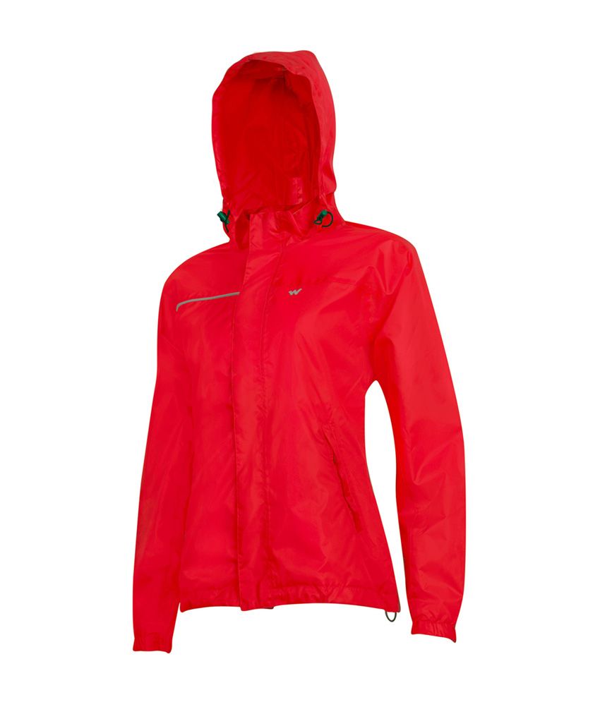 Buy Wildcraft Women's Red Rain Jacket Online at Best Prices in India