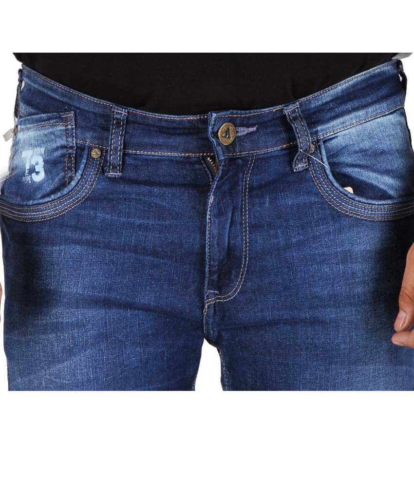 Pepe Jeans London Blue Slim Fit Washed Jeans - Buy Pepe Jeans London ...