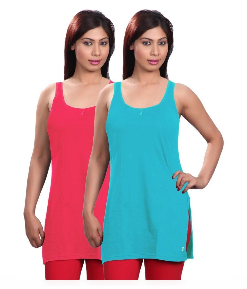     			Selfcare Multi Color Cotton Chemise