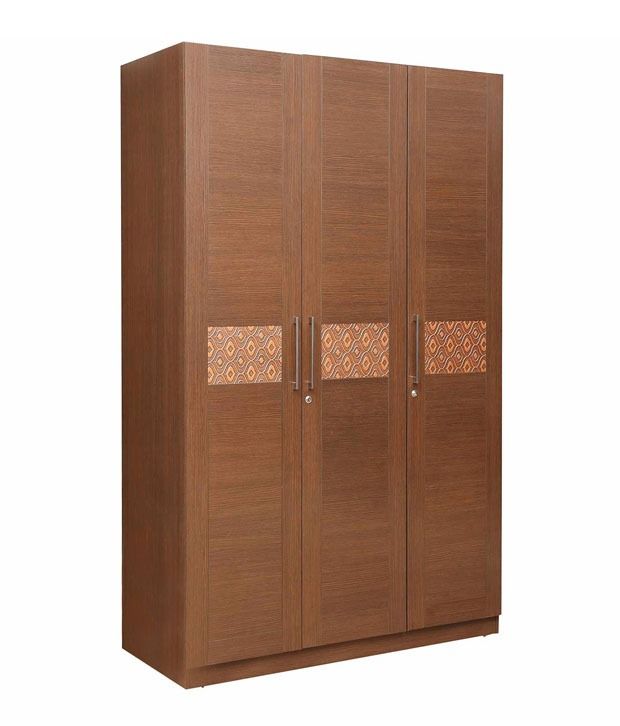 Hometown Nebula 3 Door Wardrobe Buy Online At Best Price In