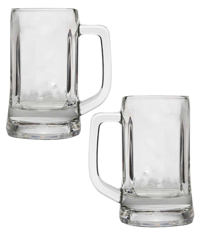 Finearts Glass Beer Mug Pack Of 2 Buy Online at Best Price in India